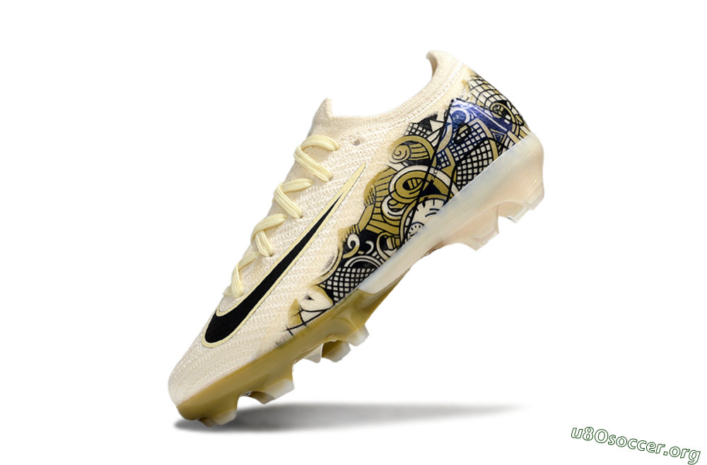 Nike Air Zoom Mercurial Vapor 16 Elite FG Football Boots - Beige/Black/Brown 4