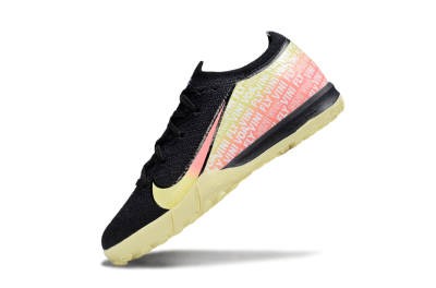 Nike Air Zoom Mercurial Vapor 16 Elite TF Football Shoes - Black/Pink/Yellow