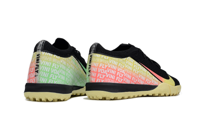Nike Air Zoom Mercurial Vapor 16 Elite TF Football Shoes - Black/Pink/Yellow