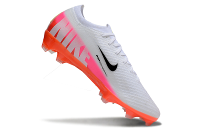 Nike Air Zoom Mercurial Vapor 16 Elite FG Football Boots - White/Black/Pink