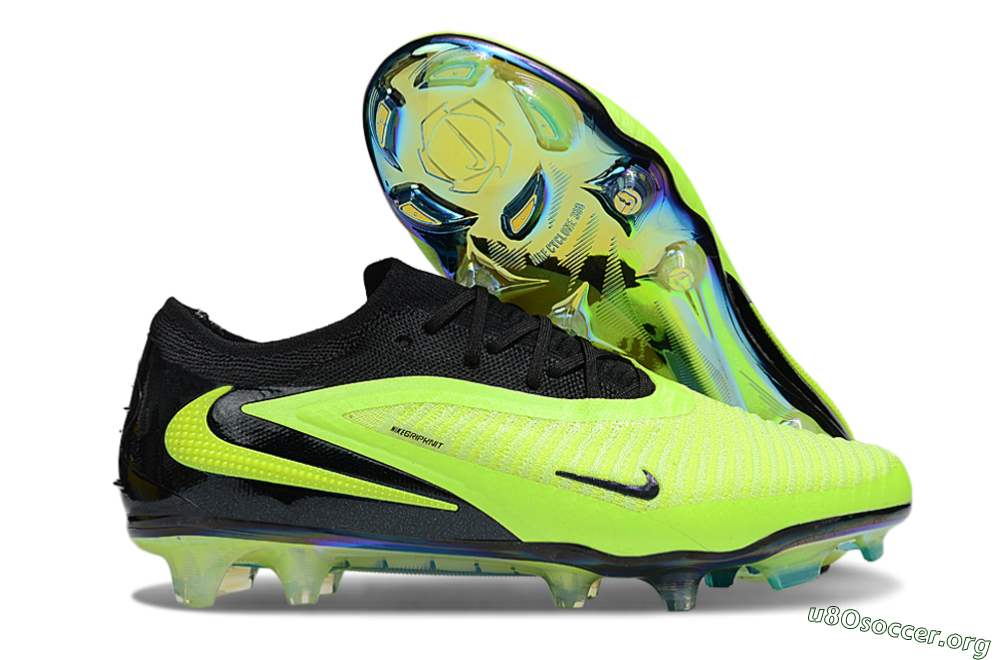 Nike Phantom 6 Low Elite FG Football Boots - Yellow/Black/Gold 2