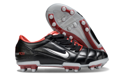 Nike Total 90 III FG Football Boots - Black/Red/White