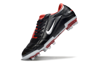 Nike Total 90 III FG Football Boots - Black/Red/White