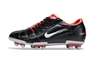 Nike Total 90 III FG Football Boots - Black/Red/White