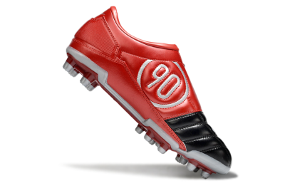 Nike Total 90 III FG Football Boots - Black/Red/White