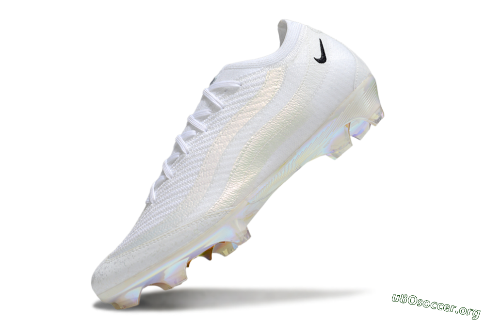 Nike Air Zoom Mercurial Vapor 16 Elite FG Football Boots - White/Black/Gold 5