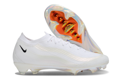 Nike Air Zoom Mercurial Vapor 16 Elite FG Football Boots - White/Black/Gold