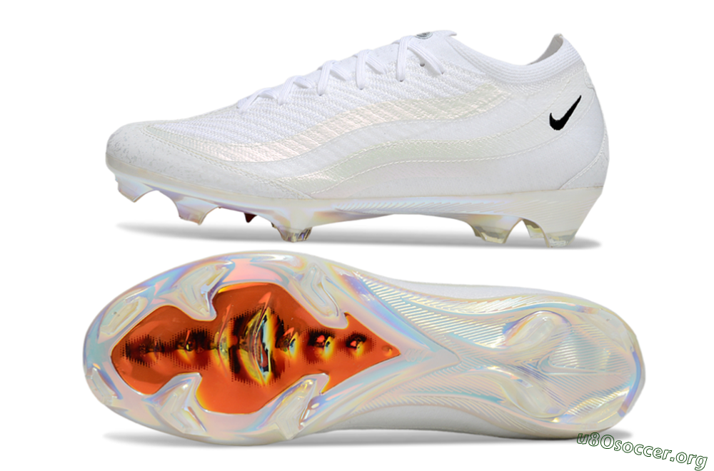 Nike Air Zoom Mercurial Vapor 16 Elite FG Football Boots - White/Black/Gold 1