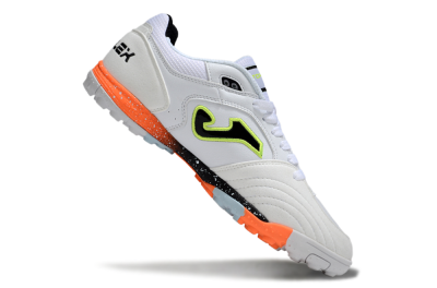 Joma Top Flex TF Football Shoes - White/Black/Yellow
