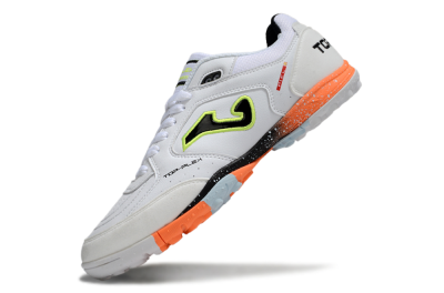 Joma Top Flex TF Football Shoes - White/Black/Yellow