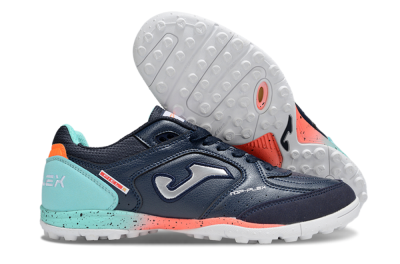 Joma Top Flex TF Football Shoes - Blue/Silver/Jade