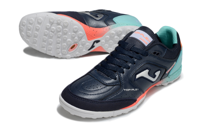 Joma Top Flex TF Football Shoes - Blue/Silver/Jade