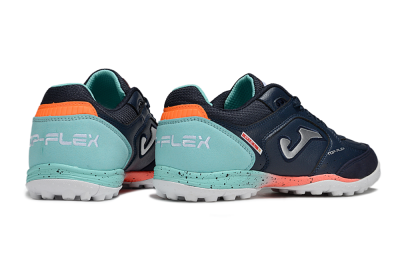 Joma Top Flex TF Football Shoes - Blue/Silver/Jade