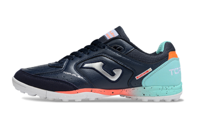 Joma Top Flex TF Football Shoes - Blue/Silver/Jade