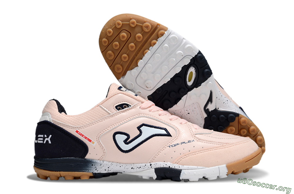 Joma Top Flex TF Football Shoes - Pink/White/Black 2