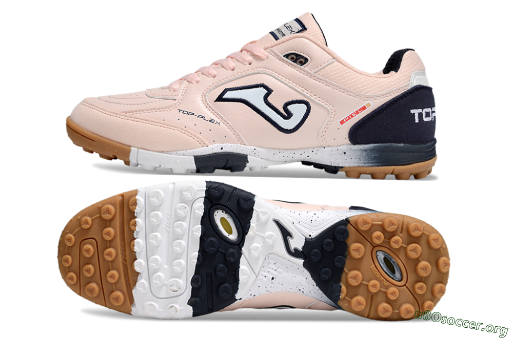 Joma Top Flex TF Football Shoes - Pink/White/Black 1