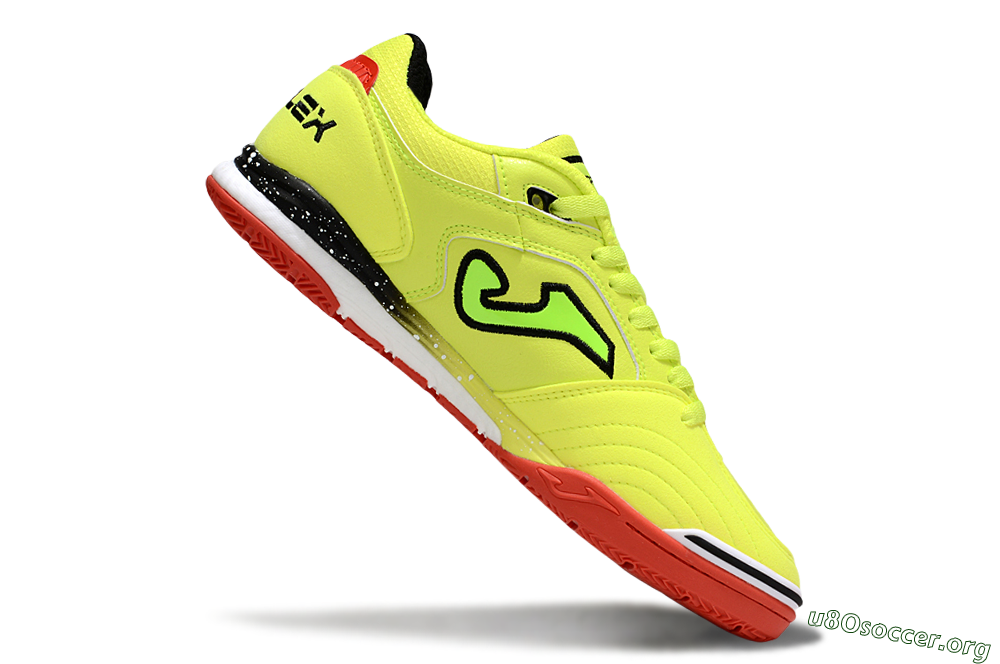 Joma Top Flex IC Football Shoes - Yellow/Red/Black 4