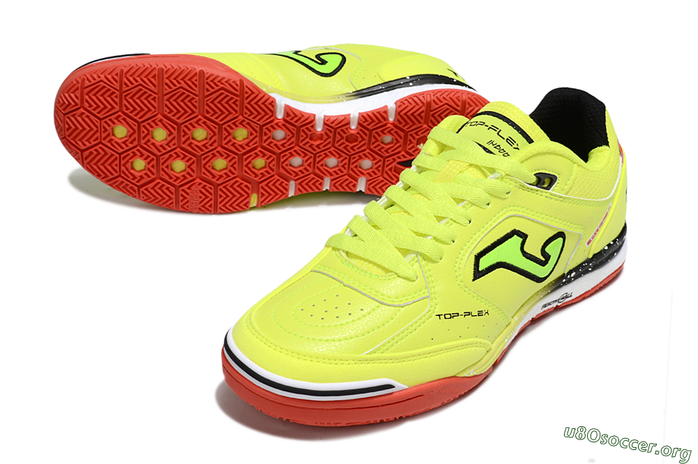 Joma Top Flex IC Football Shoes - Yellow/Red/Black 0