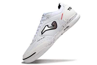 Joma Top Flex IC Football Shoes - White/Silver/Black