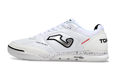 Joma Top Flex IC Football Shoes - White/Silver/Black