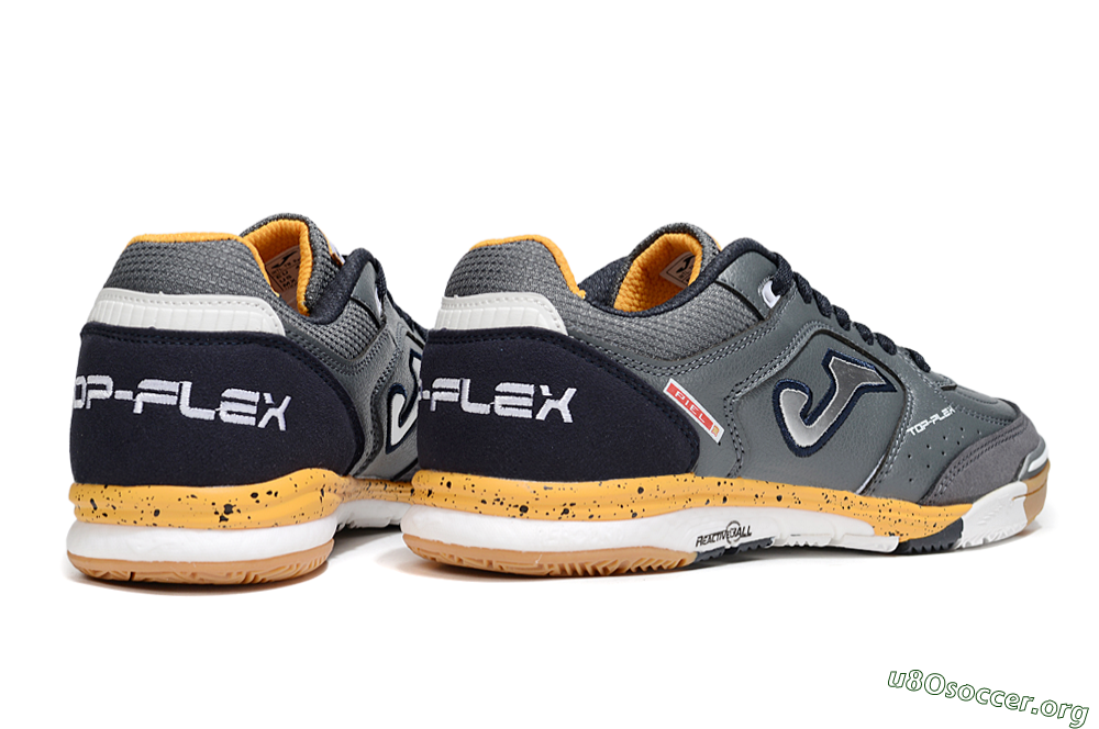 Joma Top Flex IC Football Shoes - Grey/Silver/Black 6