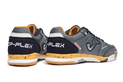 Joma Top Flex IC Football Shoes - Grey/Silver/Black