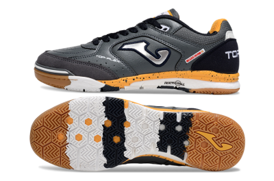 Joma Top Flex IC Football Shoes - Grey/Silver/Black