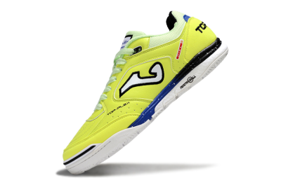 Joma Top Flex IC Football Shoes - Yellow/Blue/White