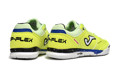Joma Top Flex IC Football Shoes - Yellow/Blue/White