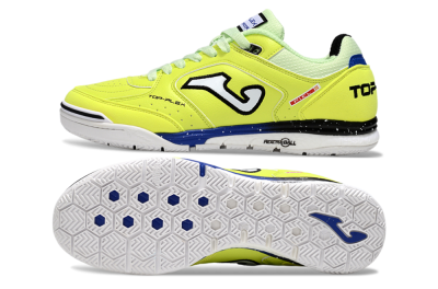 Joma Top Flex IC Football Shoes - Yellow/Blue/White