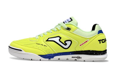 Joma Top Flex IC Football Shoes - Yellow/Blue/White