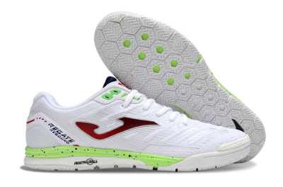 Joma Top Flex IC Football Shoes - White/Red/Yellow
