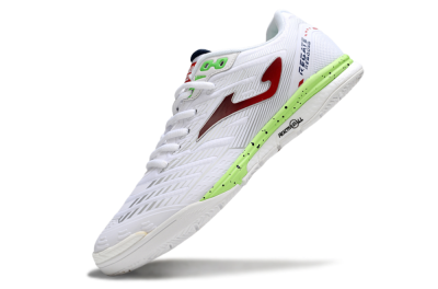 Joma Top Flex IC Football Shoes - White/Red/Yellow