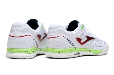 Joma Top Flex IC Football Shoes - White/Red/Yellow