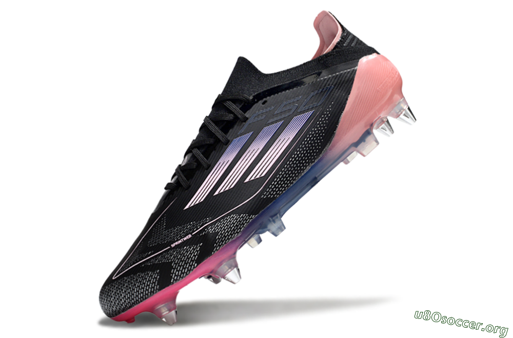 Adidas F50 Elite SG Football Boots - Black/Blue/Pink 5