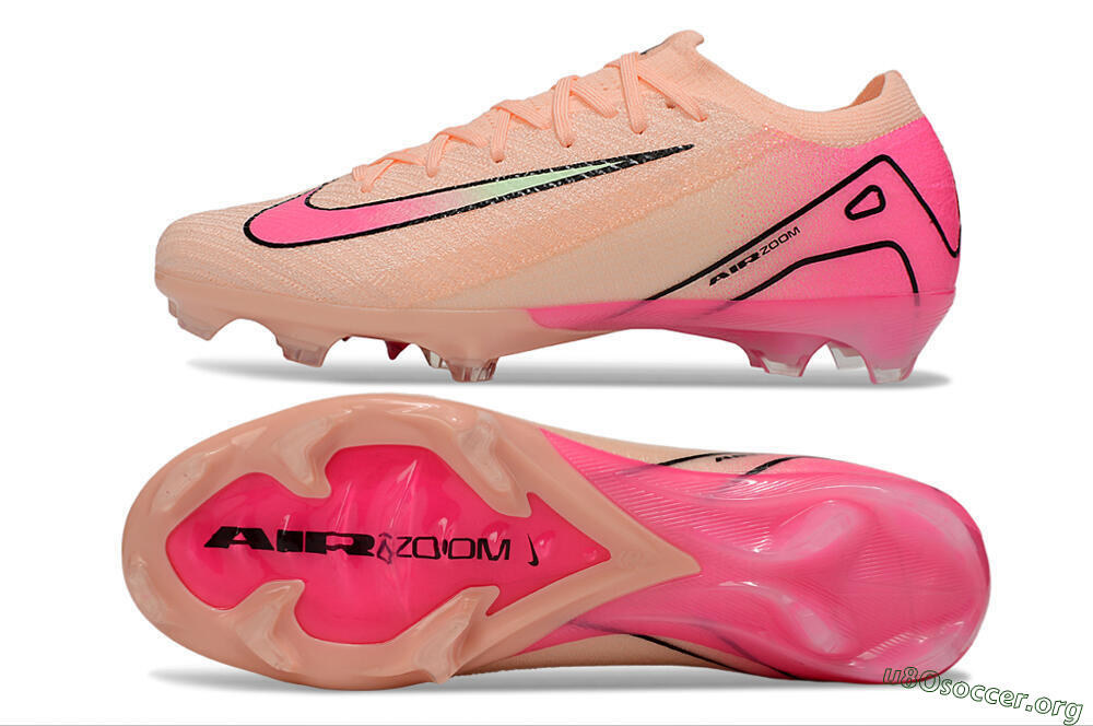 Nike Air Zoom Mercurial Vapor 16 Elite FG Football Boots - Pink/Yellow/Black 1