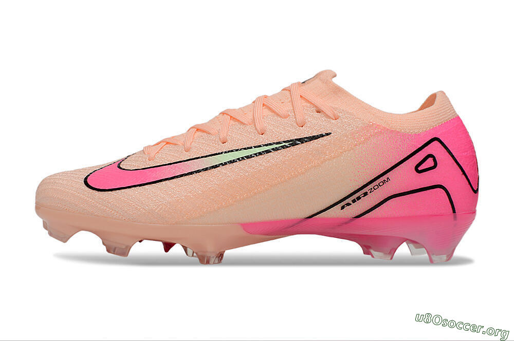 Nike Air Zoom Mercurial Vapor 16 Elite FG Football Boots - Pink/Yellow/Black 3