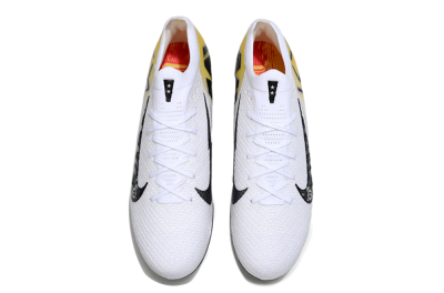 KM x Nike Air Zoom Mercurial Vapor 16 Elite FG Football Boots - White/Black/Yellow