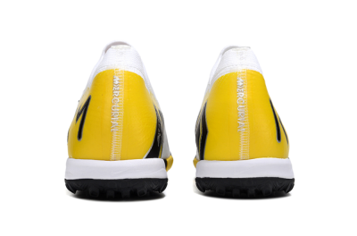 KM x Nike Air Zoom Mercurial Vapor 16 Elite TF Football Shoes - White/Black/Yellow