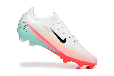 Nike Air Zoom Mercurial Vapor 16 Elite FG Football Boots - White/Black/Pink