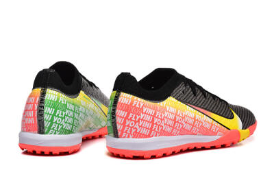 Nike Air Zoom Mercurial Vapor 16 Elite TF Football Shoes - Black/Yellow/Red