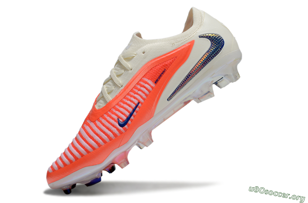 Nike Phantom 6 Low Elite FG Football Boots - Red/White/Black 6