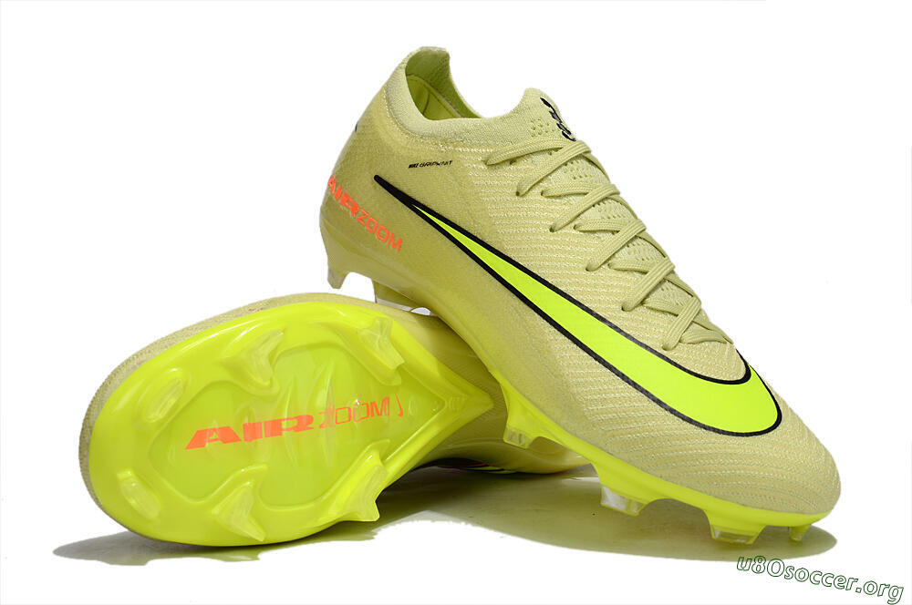 Nike Air Zoom Mercurial Vapor 16 Elite FG Football Boots - Yellow/Black/Red 4