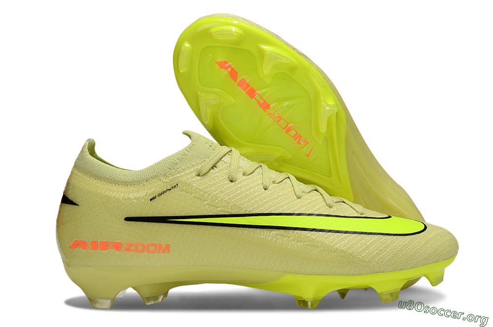 Nike Air Zoom Mercurial Vapor 16 Elite FG Football Boots - Yellow/Black/Red 2