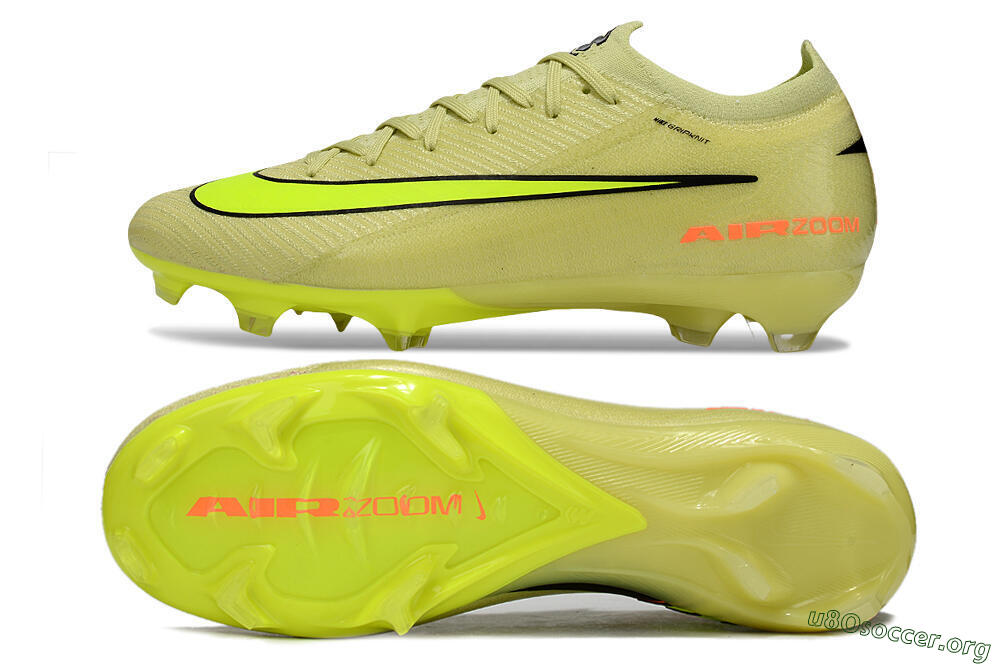 Nike Air Zoom Mercurial Vapor 16 Elite FG Football Boots - Yellow/Black/Red 1