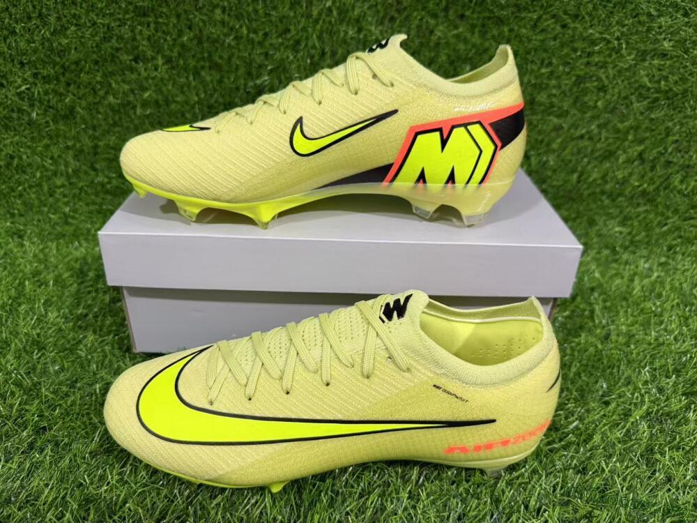 Nike Air Zoom Mercurial Vapor 16 Elite FG Football Boots - Yellow/Black/Red