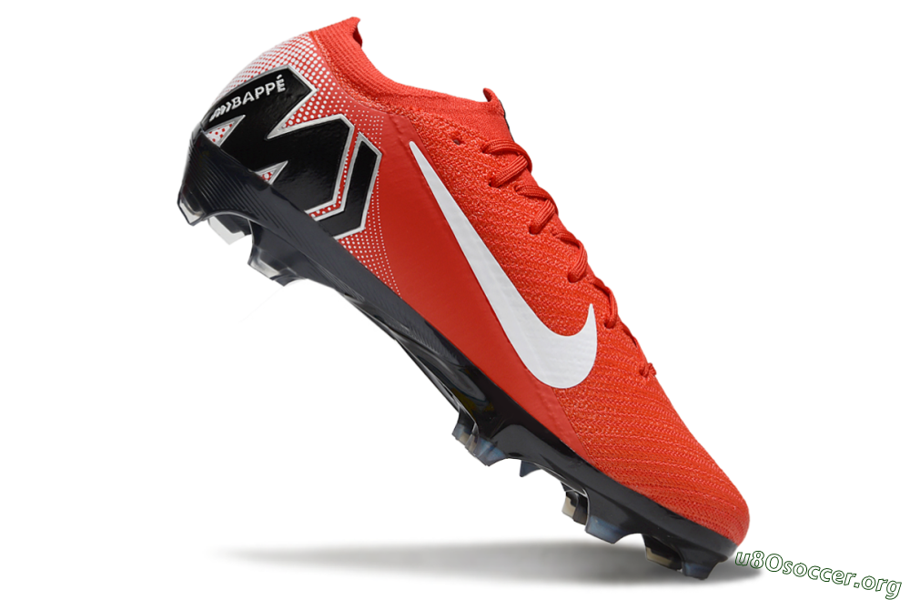 KM x Nike Air Zoom Mercurial Vapor 16 Elite FG Football Boots - Red/White/Silver 5