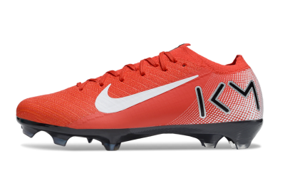 KM x Nike Air Zoom Mercurial Vapor 16 Elite FG Football Boots - Red/White/Silver