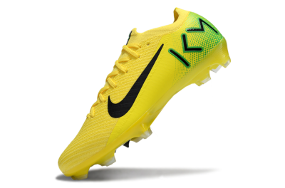 KM x Nike Air Zoom Mercurial Vapor 16 Elite FG Football Boots - Yellow/Black/Green