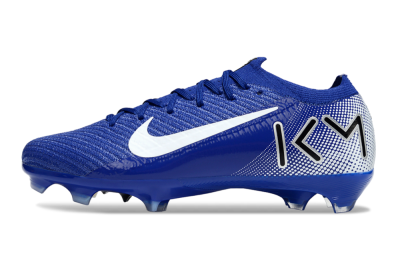 KM x Nike Air Zoom Mercurial Vapor 16 Elite FG Football Boots - Blue/White/Black